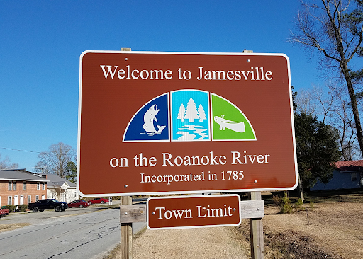 Town of Jamesville sign used on the Town of Jamesville page